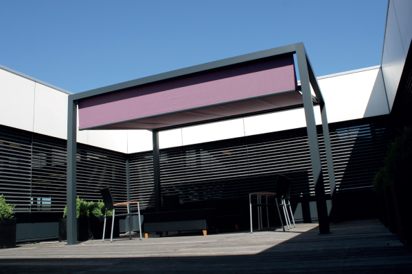 Pergola à toile Kub