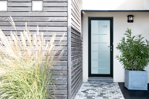 Porte d’entrée alu